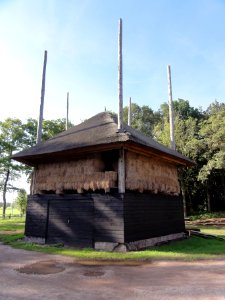 Leur (Wijchen) Rijksmonument 523590 houten schuurberg Van Balverenlaan 6