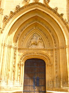 Leza - Iglesia de San Martín, portada 10