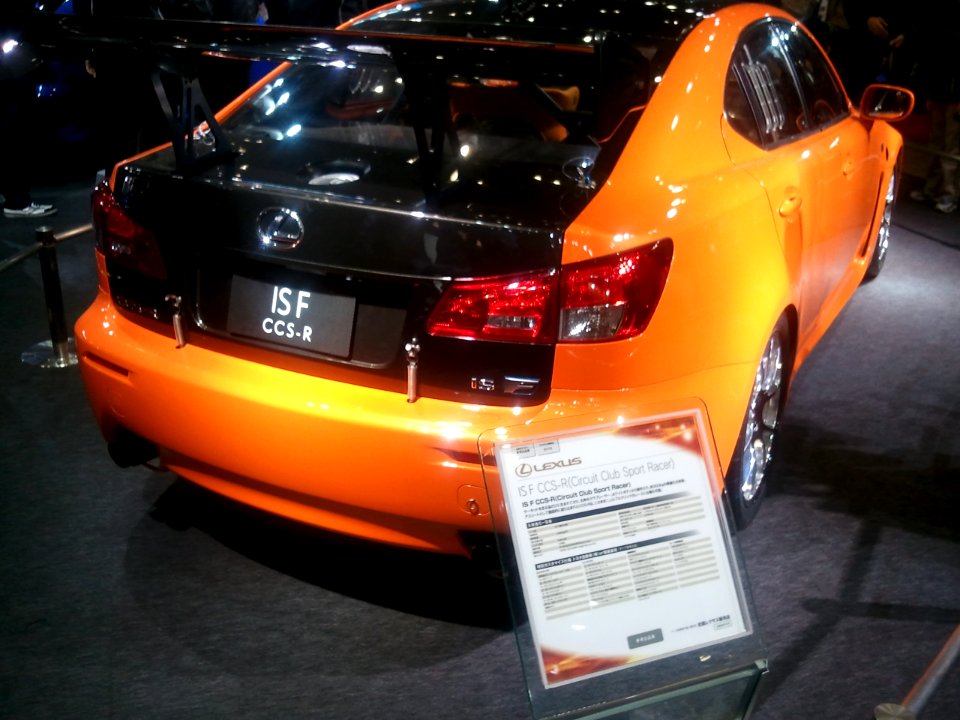 Lexus IS-F CCS-R rear - Tokyo Auto Salon 2011