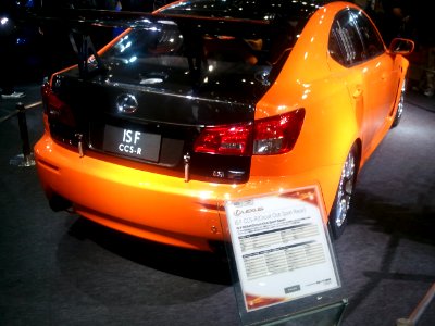 Lexus IS-F CCS-R rear - Tokyo Auto Salon 2011