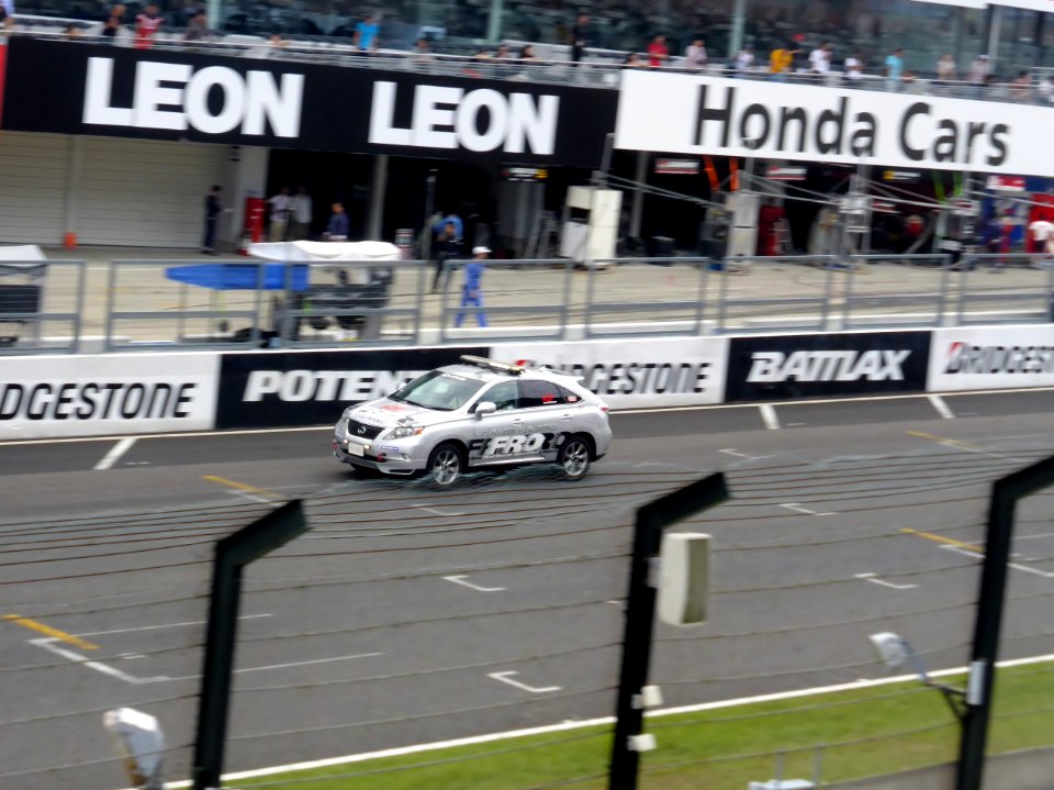 Lexus RX350 (GGL10) as SUPER GT FRO vehicle