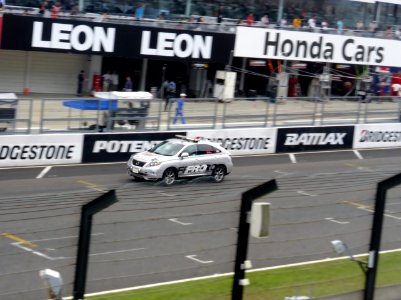 Lexus RX350 (GGL10) as SUPER GT FRO vehicle