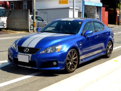 Lexus IS F (DBA-USE20) front