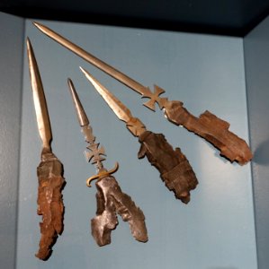 Letter openers made from shrapnel, Germany, 1915-1918 AD - Braunschweigisches Landesmuseum - DSC04743