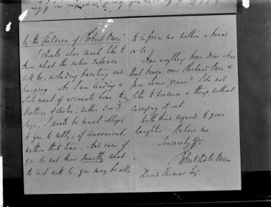 Letter from Robert Dale Owen to David Thomas, 12 March 1859 (1294683)