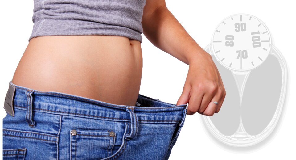 Losing weight slim stomach