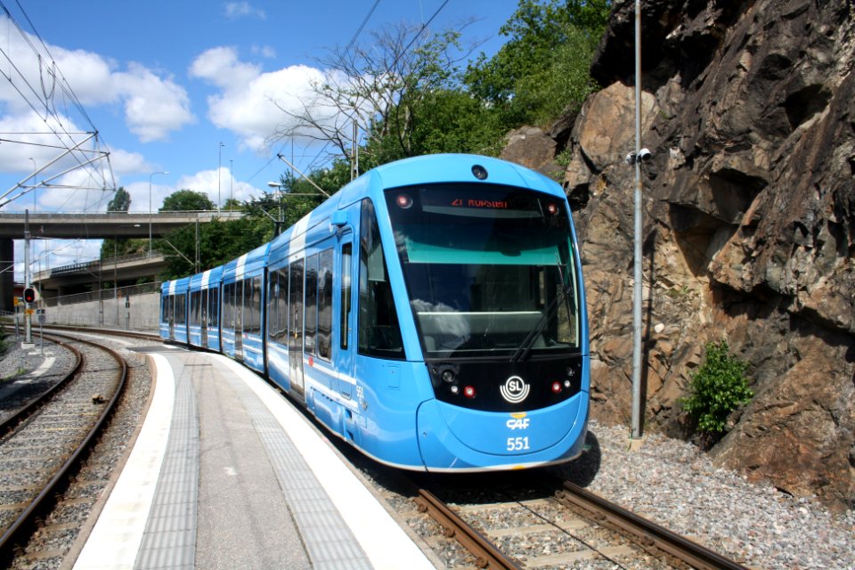 Lidingöbanan at Torsvik 1