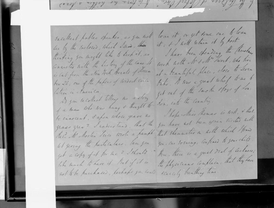 Letter from Robert Dale Owen to David Thomas, 16 January 1859 (1295007)