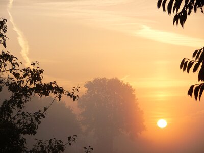 Romantic mood dusk