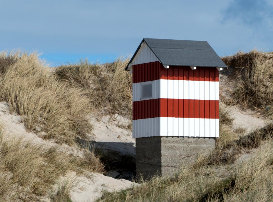 Light beacon at Nørre Vorupør 1