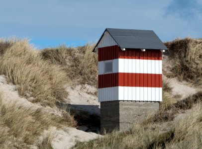 Light beacon at Nørre Vorupør 1