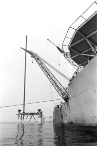 Lichtplatform Goeree wordt geplaatst bij Hoek van Holland ipv lichtschip Goer, Bestanddeelnr 924-7540
