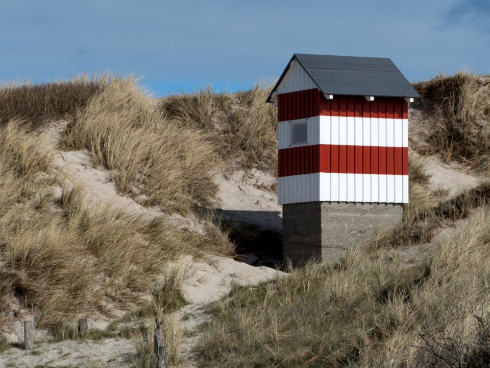 Light beacon at Nørre Vorupør 2