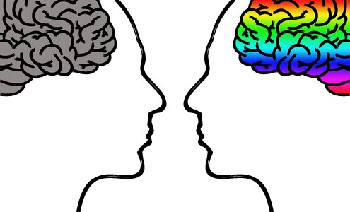Human body face psychology
