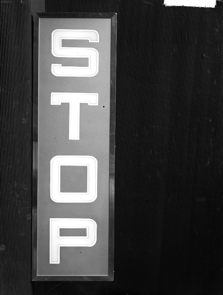 Lichtbakken Stop, Bestanddeelnr 903-2510