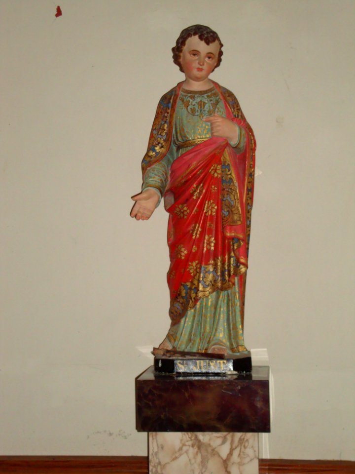 Lichos (Pyr-Atl, Fr) statue de Saint Just