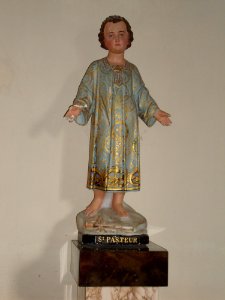 Lichos (Pyr-Atl, Fr) statue de Saint Pasteur