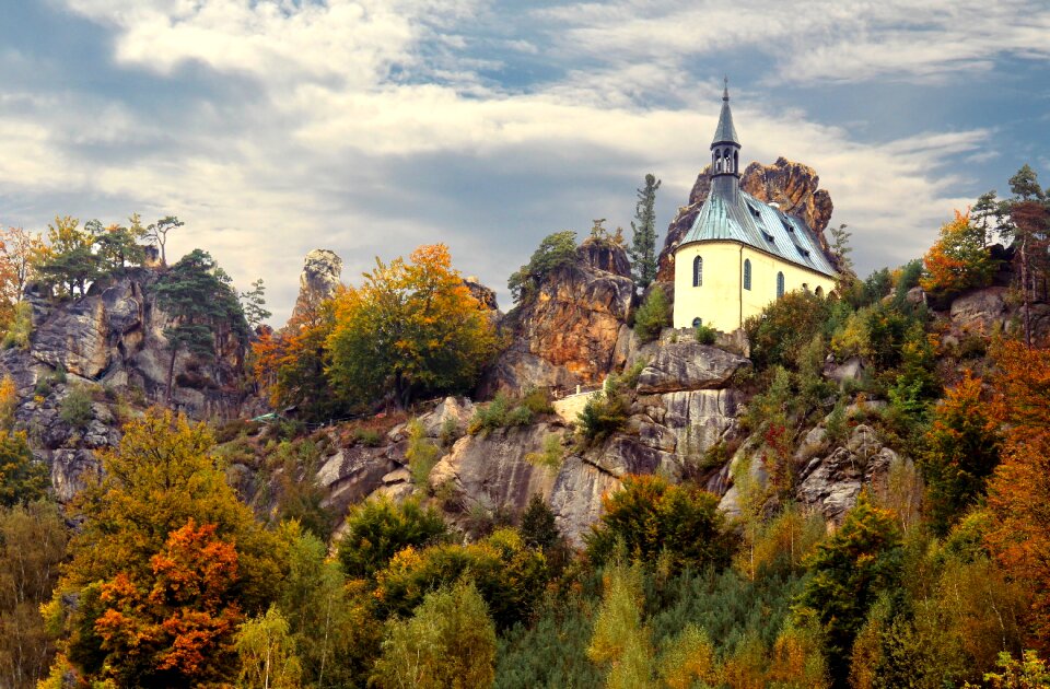 Castle rock heaven landscape