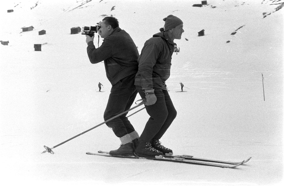 Lift voor fotograaf in Oostenrijk, Bestanddeelnr 911-0089