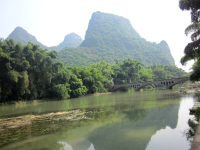 Li River and mountains in Yangshuo County, Guilin12 photo