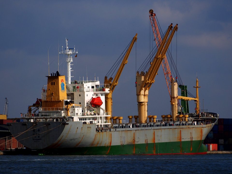 LI BAI - IMO 8513704 - Callsign BOPN at Port of Antwerp