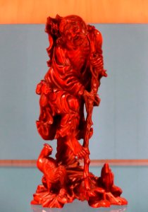 Li Tieguai, China, Qing dynasty, Qianlong period, c. 1765 AD, boxwood - Spurlock Museum, UIUC - DSC05954