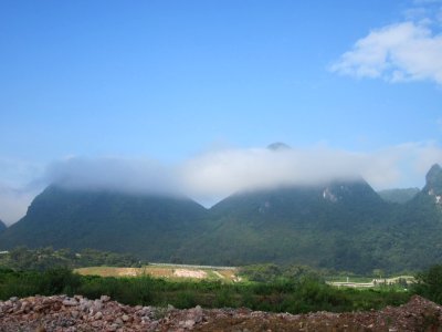 Li River and mountains in Yangshuo County, Guilin49