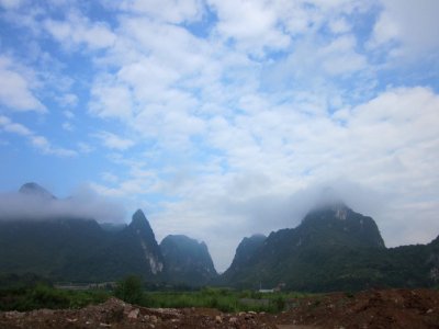 Li River and mountains in Yangshuo County, Guilin45
