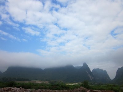 Li River and mountains in Yangshuo County, Guilin44