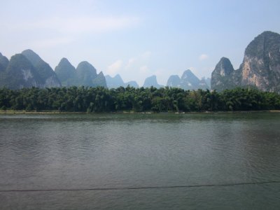 Li River and mountains in Yangshuo County, Guilin22