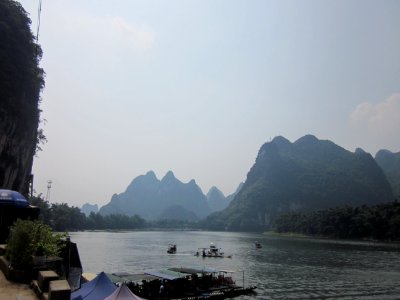 Li River and mountains in Yangshuo County, Guilin24