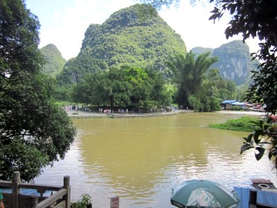 Li River and mountains in Yangshuo County, Guilin72