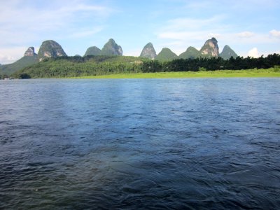 Li River and mountains in Yangshuo County, Guilin65
