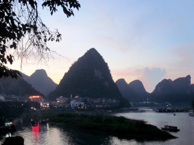 Li River and mountains in Yangshuo County, Guilin61
