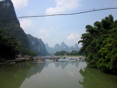 Li River and mountains in Yangshuo County, Guilin31