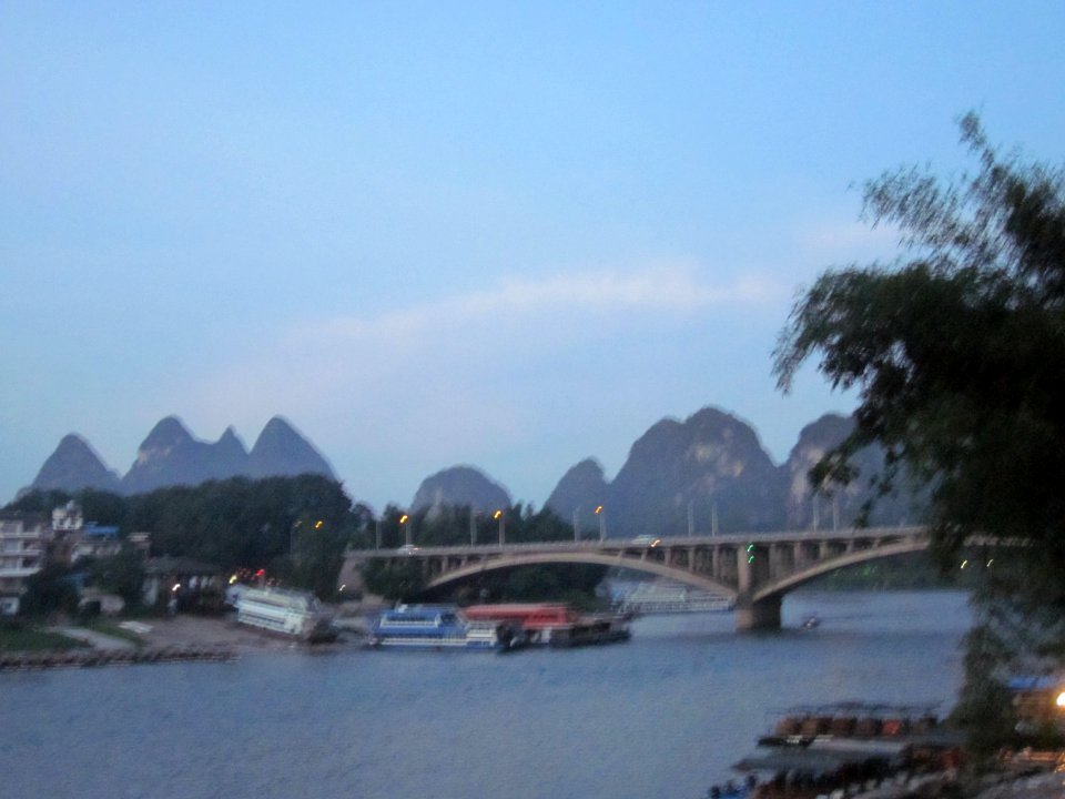 Li River and mountains in Yangshuo County, Guilin58