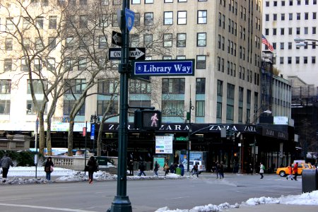 Library Way in New York City