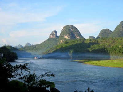 Li River and mountains in Yangshuo County, Guilin63