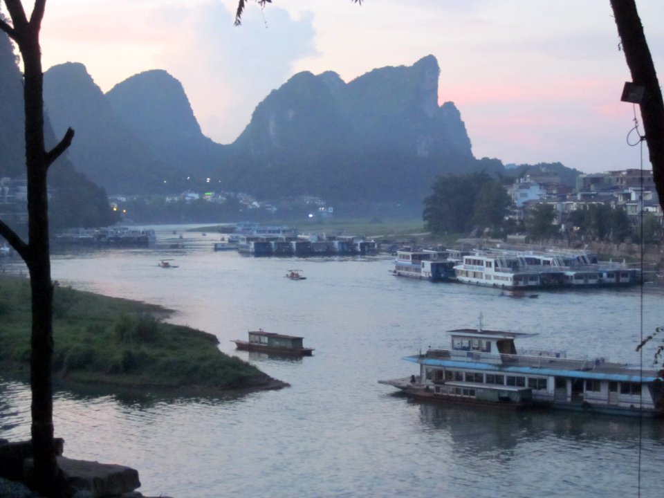 Li River and mountains in Yangshuo County, Guilin59
