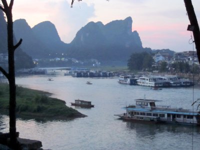 Li River and mountains in Yangshuo County, Guilin59