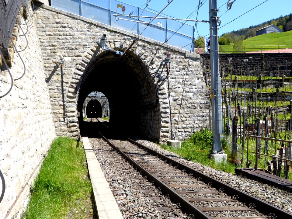 Lichtensteig Tunnel unter Kantonsstrasse