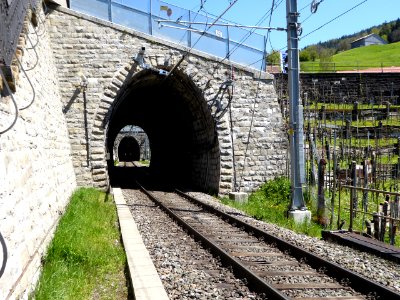 Lichtensteig Tunnel unter Kantonsstrasse