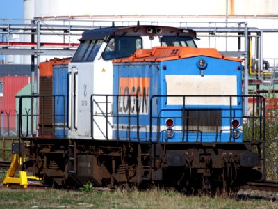 Locon 203 163-1 at the Westhaven, Port of Amsterdam, pic6