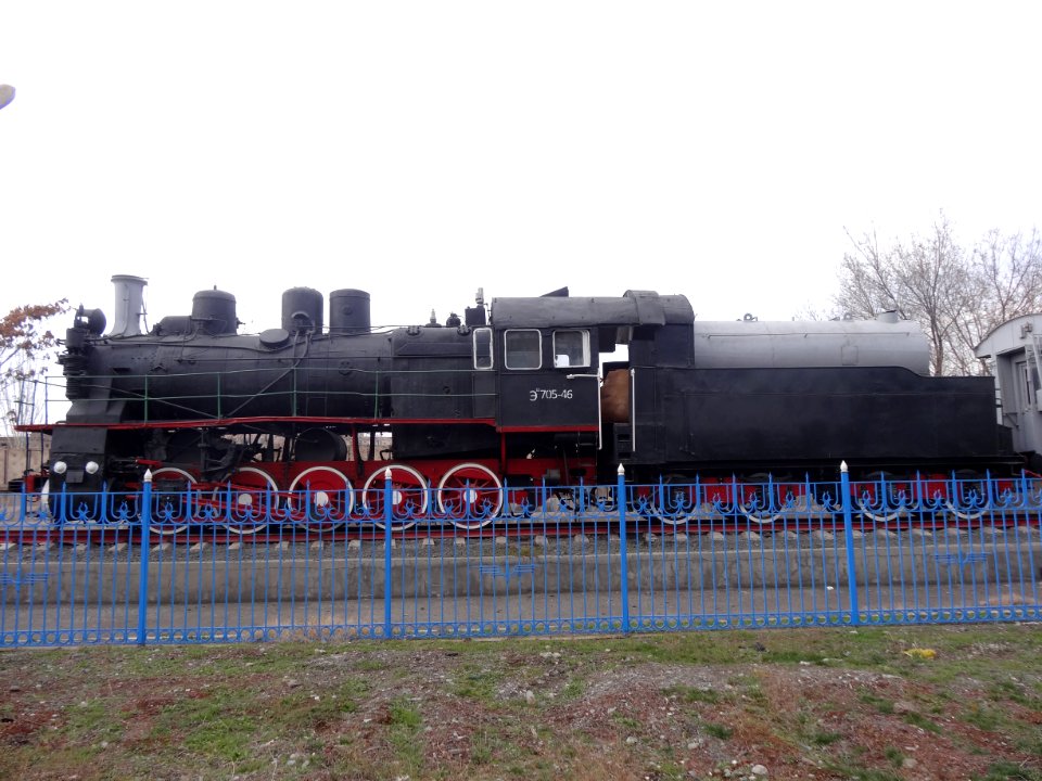 Locomotive at Yerevan Railway Station 10
