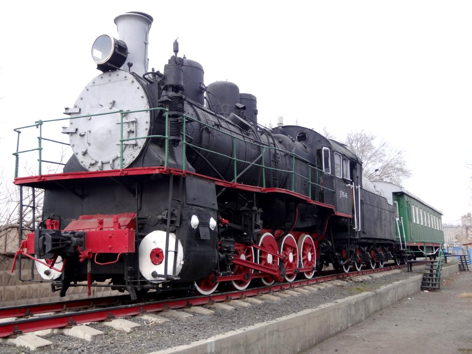 Locomotive at Yerevan Railway Station 1