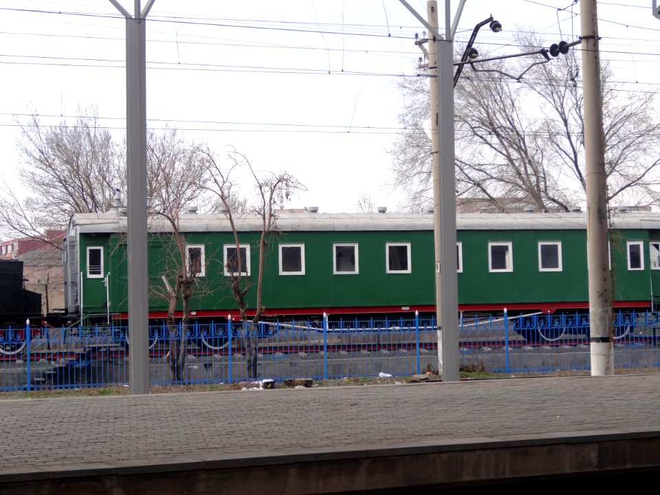 Locomotive at Yerevan Railway Station 13