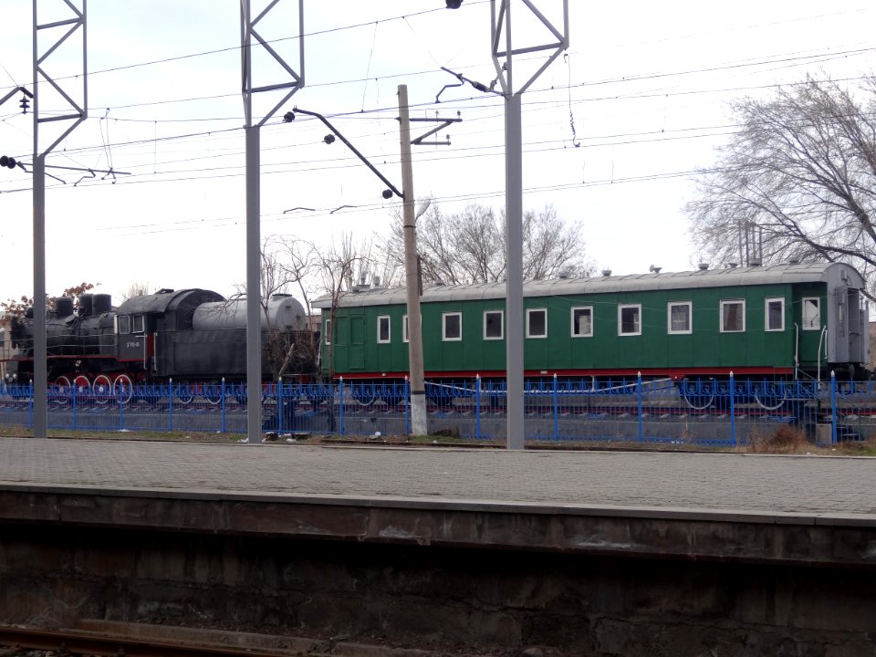 Locomotive at Yerevan Railway Station 12