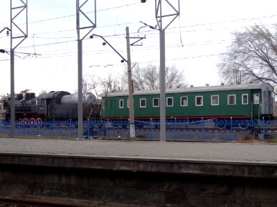 Locomotive at Yerevan Railway Station 12