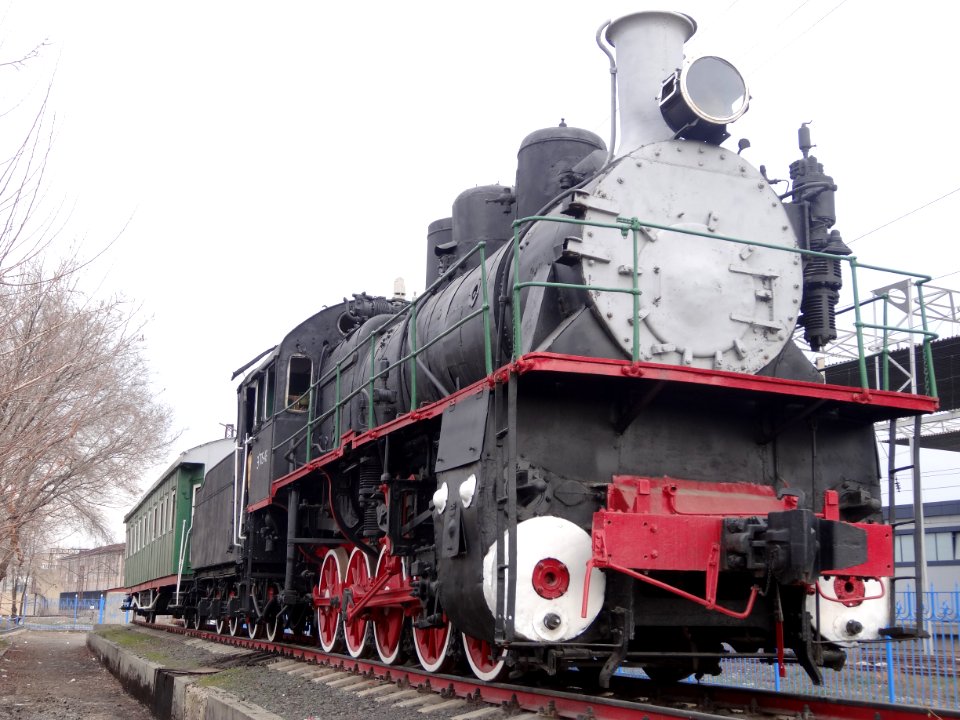Locomotive at Yerevan Railway Station 5