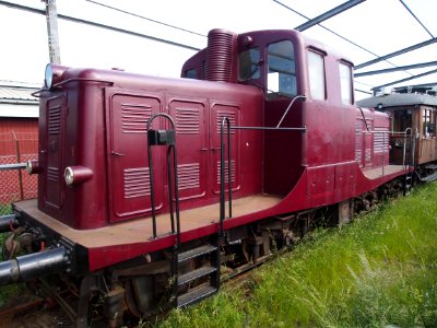 Locomotive near Køge station pic2